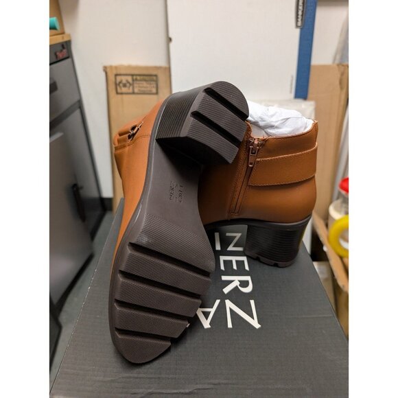 Naturalizer Womens Veeda Water Resistant Boot Cider Brown Leather size 9.5 - Picture 7 of 10